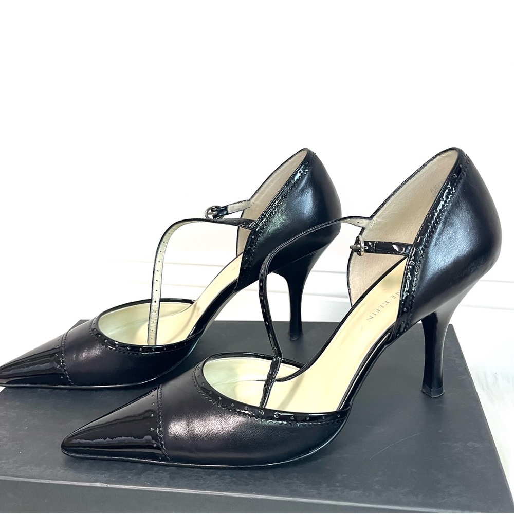 2000s anne klein akermina evening strappy pumps